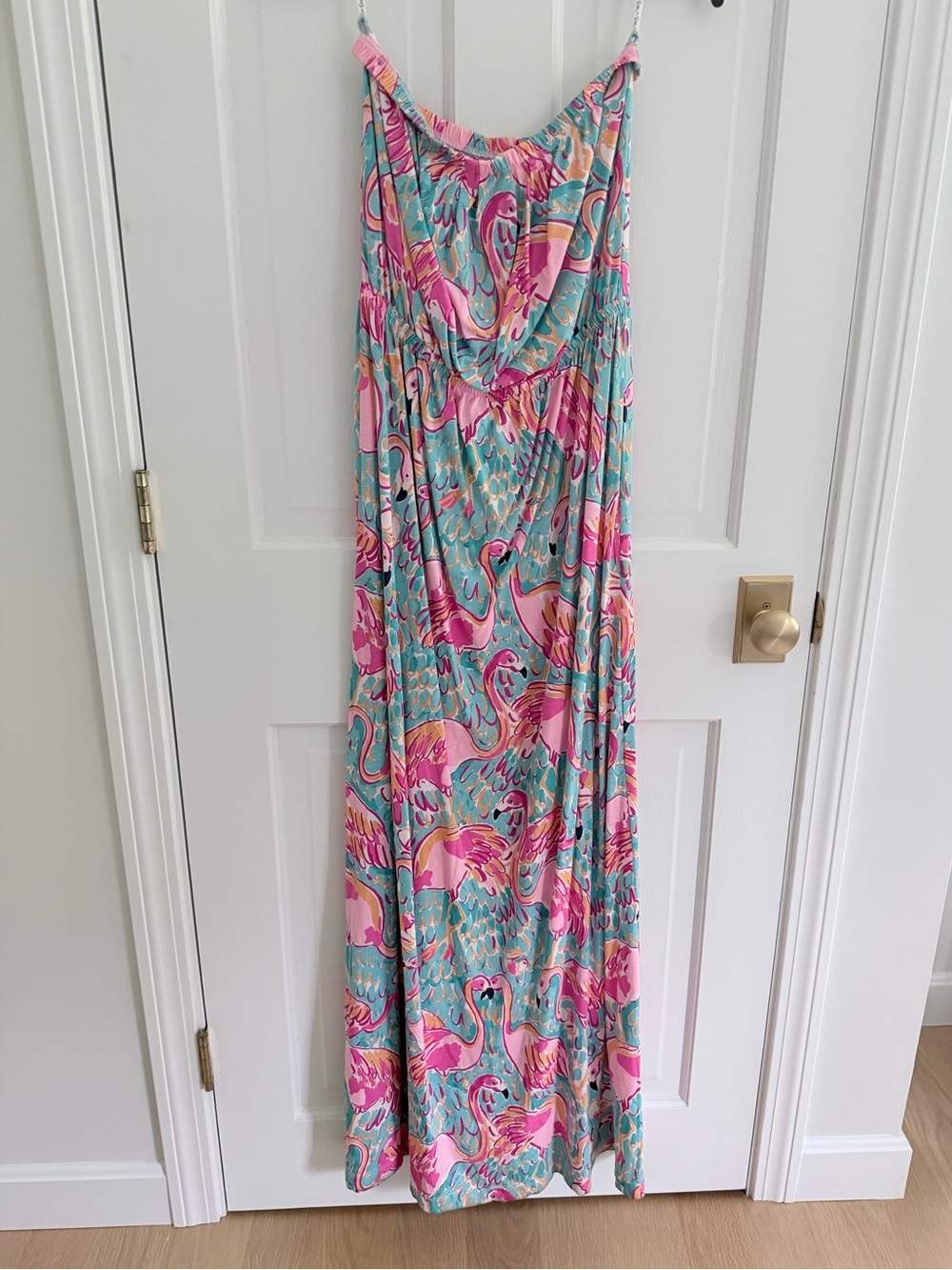 Lilly Pulitzer Flamingo Maxi Dress